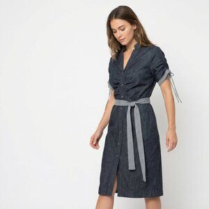 OC by OC Women’s Button-Down Midi Dress – Size 12